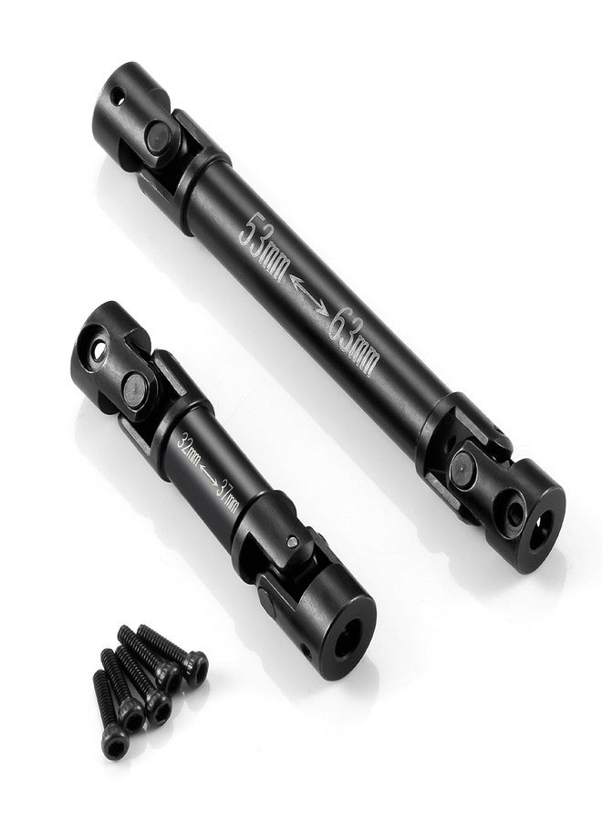 MORFUM SCX24 D-Shaped Hole Drive Shaft 18g Harden Steel Front Rear Center Drive Shaft for Axial SCX24 GX470 1/24 RC Crawler Upgrade Parts - Image 3